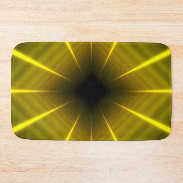 Item preview, Rotated Yellow Square Tunnel designed and sold by Electric Shock!! Design.