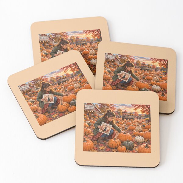 Item preview, The Autumn Artist — Finding the Perfect Pumpkin designed and sold by Novel Works Studio.