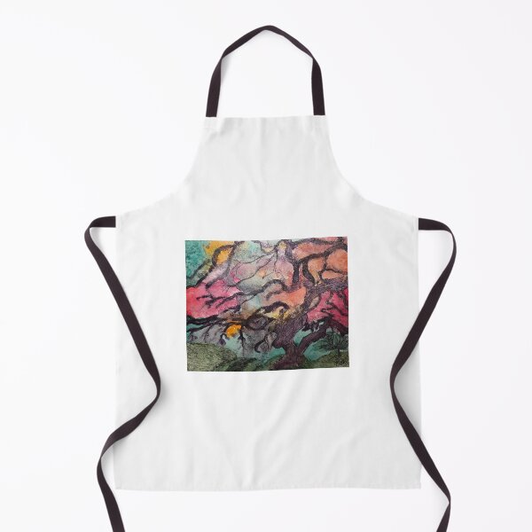 Item preview, Vibrant Abstract Tree – Colorful Nature Art Painting designed and sold by BirdandaBrush.