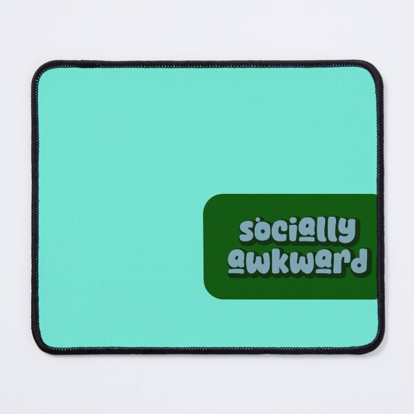 Item preview, SOCIALLY AWKWARD | neurodivergent humor designed and sold by thehappyintrovert .