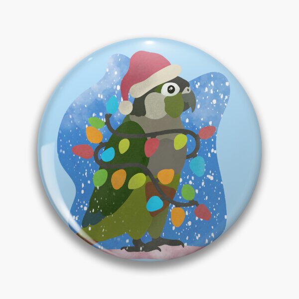 Item preview, Illustration of Christmas Conure designed and sold by FandomizedRose.