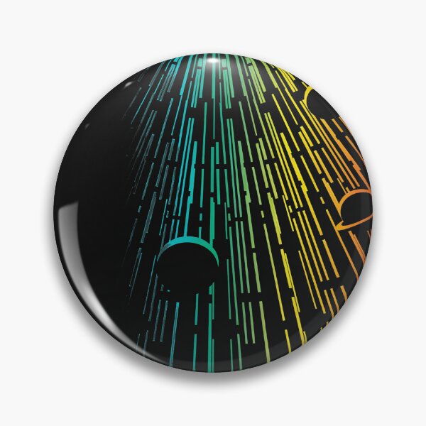 Item preview, Cosmic Rainbow Light Rays Orbs Geometric Abstract Art designed and sold by YarningsandYear.