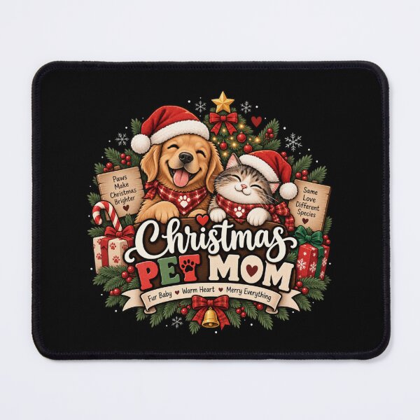 Item preview, Christmas Pet Mom Gift Dog Cat Lover Holiday Style designed and sold by Corvoria.