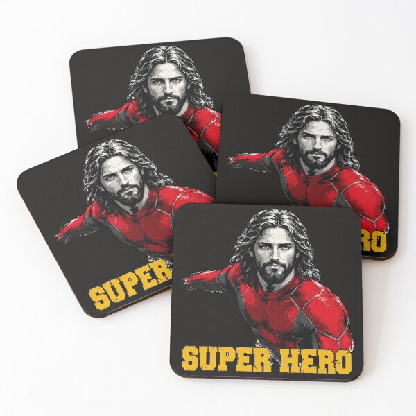 Item preview, Jesus Christ Super Hero Comic Style Graphic designed and sold by DYALEEZ-XCR.