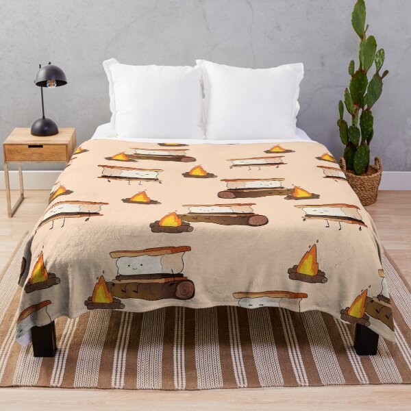 Item preview, Campfire S'mores Pattern designed and sold by Lissette Draws.