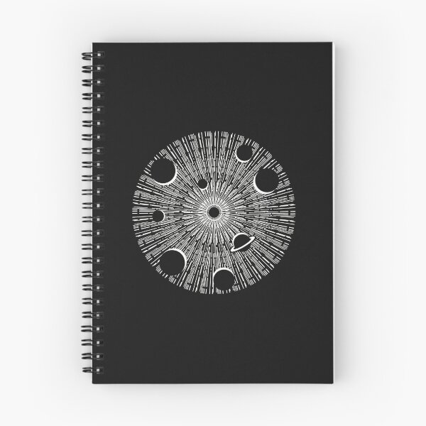 Item preview, Cosmic Sunburst Celestial Bodies Design designed and sold by YarningsandYear.