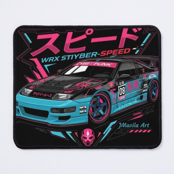Item preview, Cyberpunk JDM - Neon Futuristic Anime Style by JMavila Art designed and sold by JMAVILA ART.