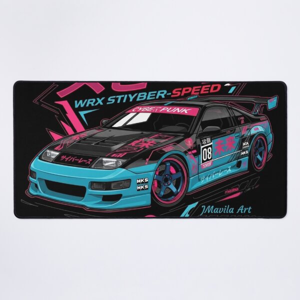 Item preview, Cyberpunk JDM - Neon Futuristic Anime Style by JMavila Art designed and sold by JMAVILA ART.