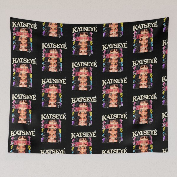 Item preview, Katseye Colorful Eyes Comic Halftone Pop Music designed and sold by Dravienart.