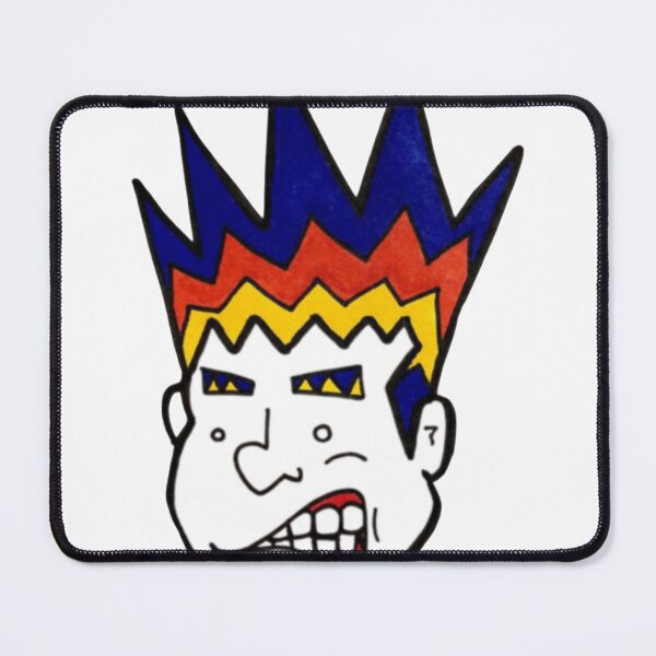 Item preview, Grumpy Cartoon Face designed and sold by BlueLagone.