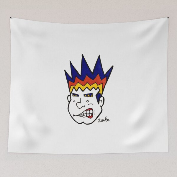 Item preview, Grumpy Cartoon Face designed and sold by BlueLagone.