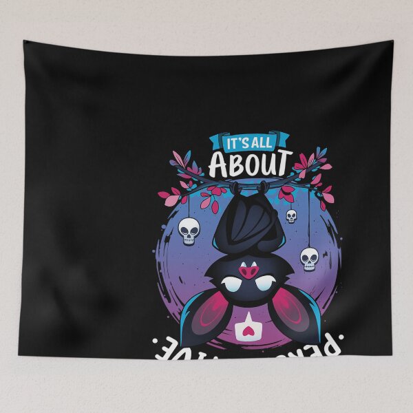 Item preview, All About Perspective - Cute Creepy Bat Love designed and sold by dyneskissern.