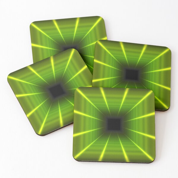 Item preview, Lime Square Tunnel designed and sold by Electric Shock!! Design.