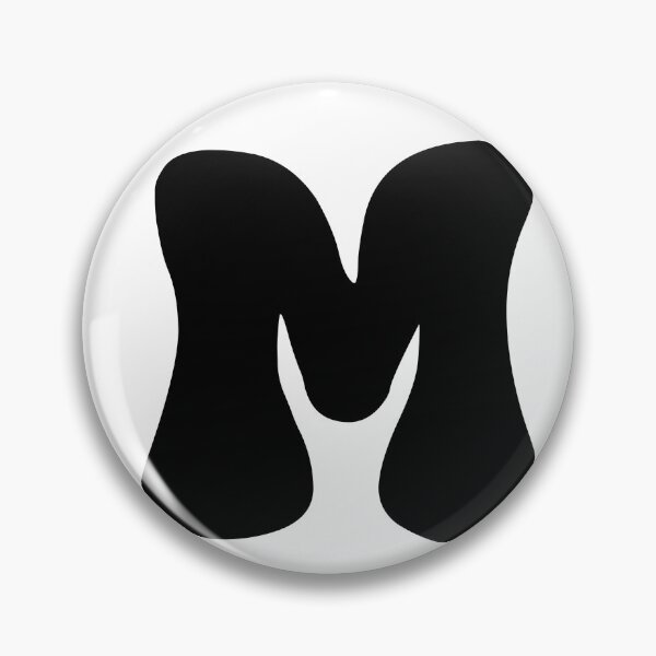 Item preview, Letter M Minimalist Initial Aesthetic designed and sold by UnrealShopKelko.