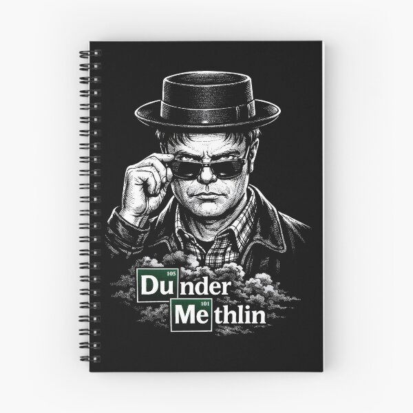 Item preview, Dunder Methlin – Dwight Schrute Breaking Bad Heisenberg Parody designed and sold by BravenBold.