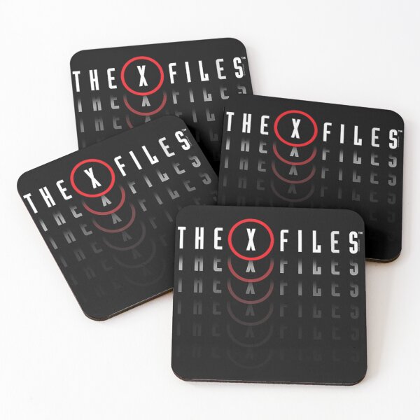 Item preview, The X-Files Retro Repeating Logo Design designed and sold by Catsi-Nook-Art.