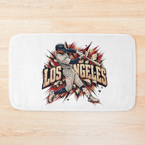 Item preview, Mookie-Betts-Los Angeles Baseball Power Swing Graphic designed and sold by DYALEEZ-XCR.