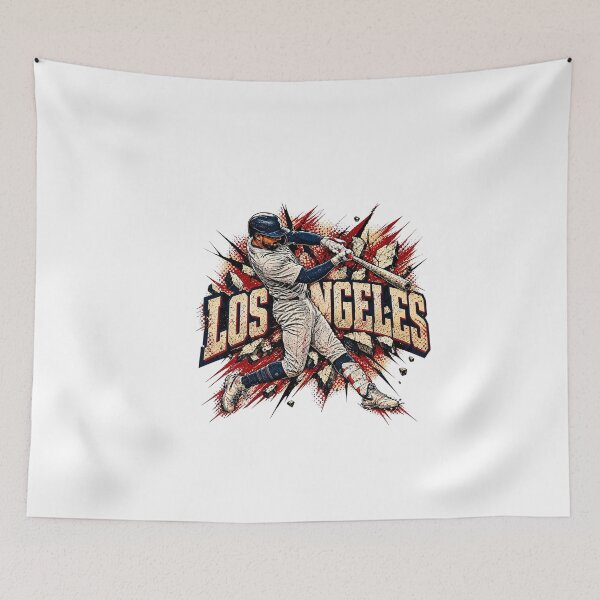 Item preview, Mookie-Betts-Los Angeles Baseball Power Swing Graphic designed and sold by DYALEEZ-XCR.