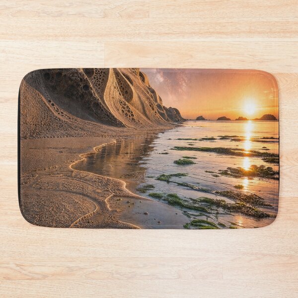 Item preview, Fractal Sand Spirals Alien Beach Sunset Landscape | Monkeybusiness designed and sold by monkeybusiness.pt.