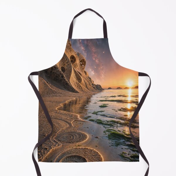 Item preview, Fractal Sand Spirals Alien Beach Sunset Landscape | Monkeybusiness designed and sold by monkeybusiness.pt.
