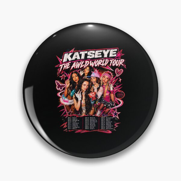 Item preview, Katseye The Awld World Tour Concert Dates Retro Y2K designed and sold by Dravienart.