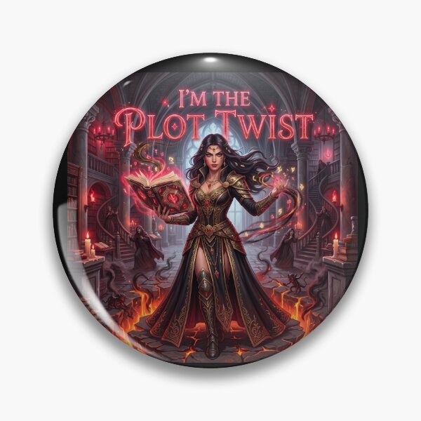 Item preview, I'm The Plot Twist Gothic Fantasy Queen designed and sold by Funnygiftsstudio .