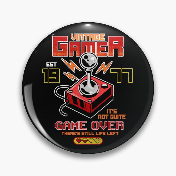 Item preview, Vintage Gamer Since 1977 Funny Birthday Gaming designed and sold by JRRTs.