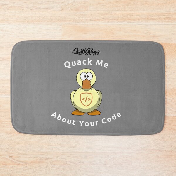 Item preview, Quack Me About Code designed and sold by QuirkyPager.