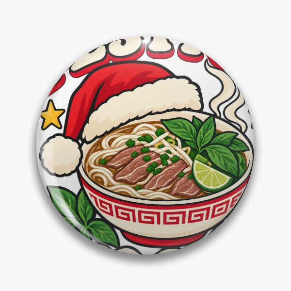 Item preview, Festive Pho Club - Christmas Noodle Bowl designed and sold by AIARTIST1.