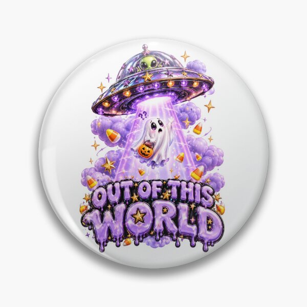 Item preview, Out Of This World Alien UFO Ghost Halloween designed and sold by Sovereign Supply Co..