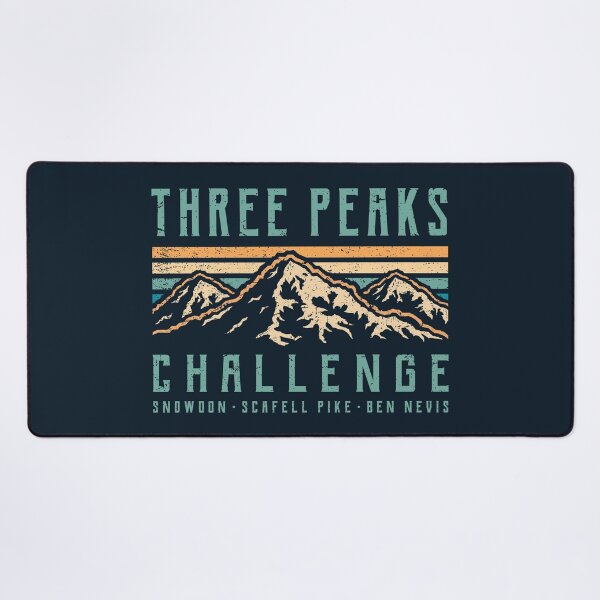 Item preview, 3 Peaks Challenge - Retro designed and sold by TigerTom Design.