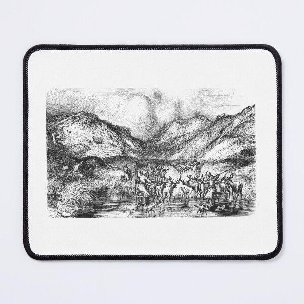 Item preview, Vintage Sami Reindeer Herders Antique Engraving designed and sold by Antique Science Press.