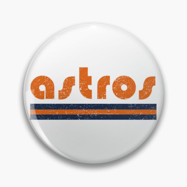 Item preview, Retro Astros Stripes Vintage Baseball Design designed and sold by Catsi-Nook-Art.