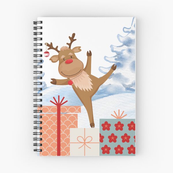 Item preview, Funny Dancing Reindeer Christmas Design – Cozy Winter Holiday designed and sold by PureHopeStudio.