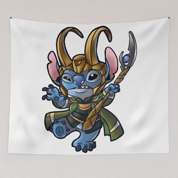 Item preview, Mischievous Blue Alien Character Design designed and sold by Catsi-Nook-Art.
