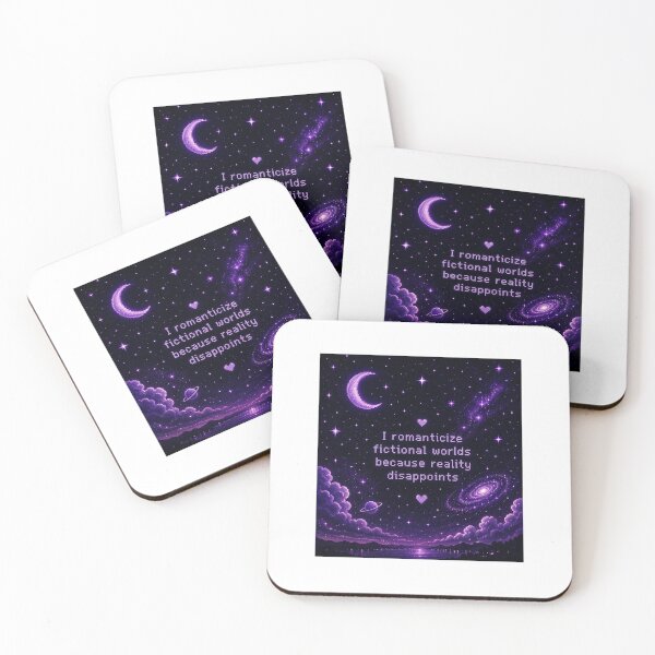 Item preview, Romanticize fictional Worlds - Fangirl art designed and sold by Cosmic train.