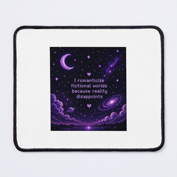 Item preview, Romanticize fictional Worlds - Fangirl art designed and sold by Cosmic train.
