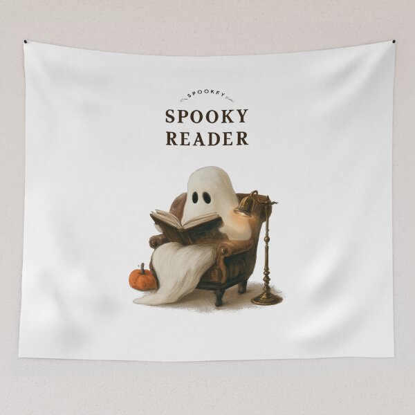 Item preview, Spooky Reader designed and sold by Helenaphotoart.