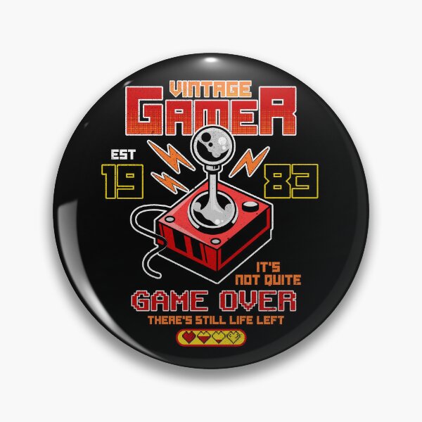 Item preview, Vintage Gamer Since 1983 Funny Birthday Gaming designed and sold by JRRTs.