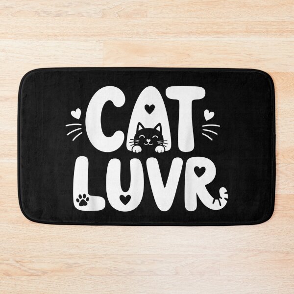 Item preview, CAT LUVR Cute Feline Lover designed and sold by BodyBagBklyn.