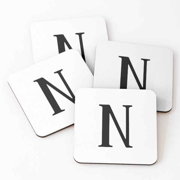 Item preview, Letter N Minimalist Initial Aesthetic designed and sold by UnrealShopKelko.