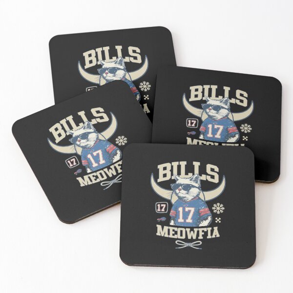 Item preview, Bills Meowfia Cat Cool Sunglasses Number 17 Buffalo designed and sold by Dravienart.