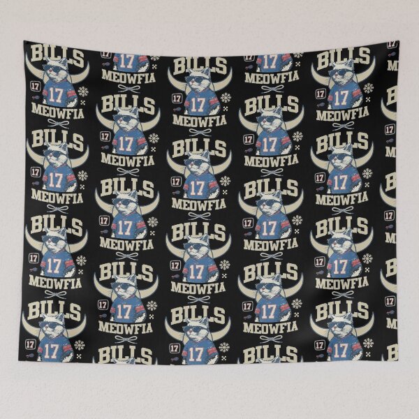 Item preview, Bills Meowfia Cat Cool Sunglasses Number 17 Buffalo designed and sold by Dravienart.