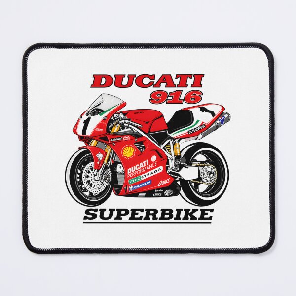 Item preview, Red Italian Superbike Racing Graphic Art - Speed Sportbike Remake Design | Best Buy designed and sold by MGOE.