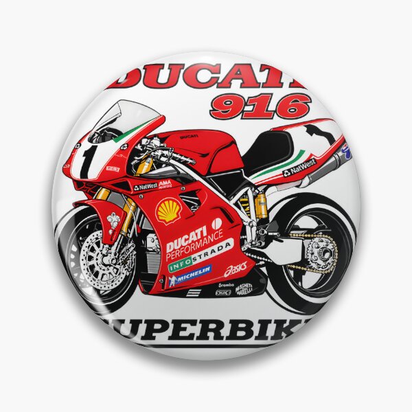 Item preview, Red Italian Superbike Racing Graphic Art - Speed Sportbike Remake Design | Best Buy designed and sold by MGOE.