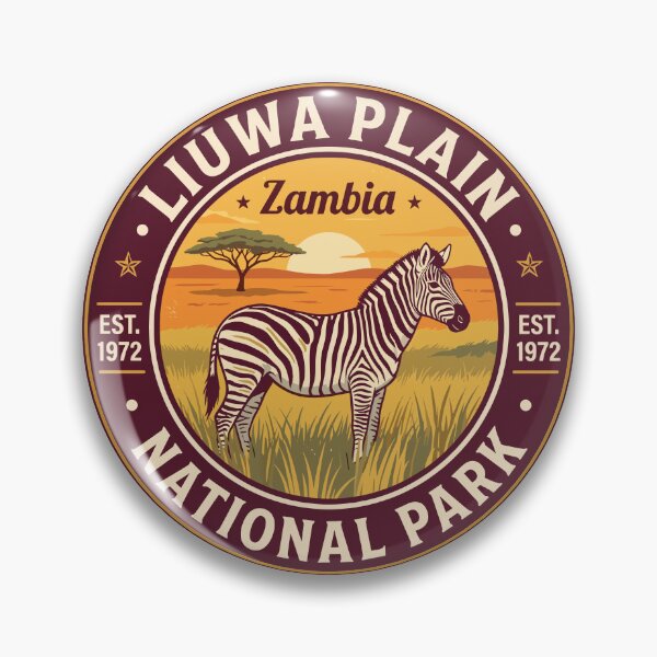 Item preview, Luangwa Zambia Zebra Safari Vintage designed and sold by Digital Art Works  Hub.
