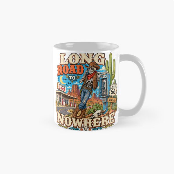 Item preview, It’s a long road to nowhere—and this cowboy has all the time in the world. designed and sold by webpatty.