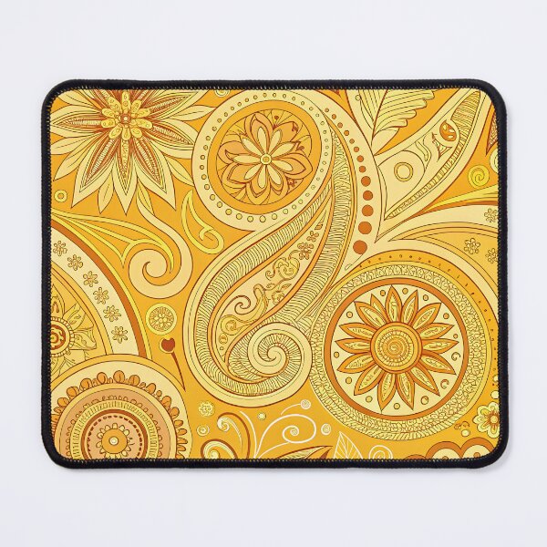 Item preview, Gold mandala pattern designed and sold by trendspatterns.