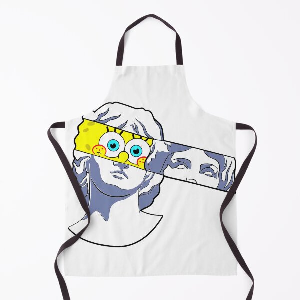 Item preview, SpongeBob Classical Statue Mashup – Surreal Pop Art Design designed and sold by frantuliuss.