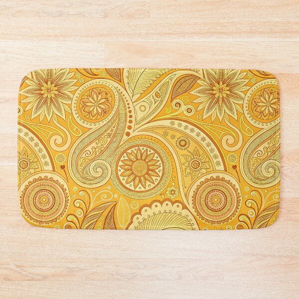 Item preview, Gold mandala pattern designed and sold by trendspatterns.